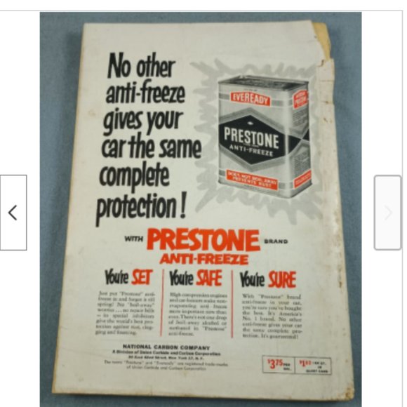 Mechanix Illus Magazine Dec 1952 Vtg Cars~Tiny Home Ideas~Drill Press Stand Plan - Picture 3 of 3